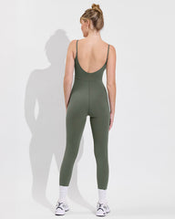 Peak Playsuit 27" - Agave