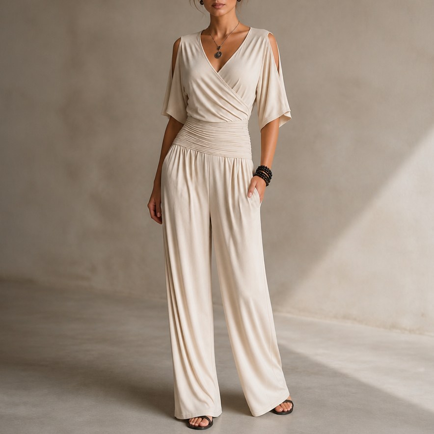 The Wrap Jumpsuit That Defines A Waist On Any Body